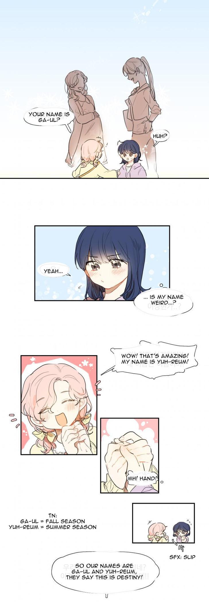 Between Summer and Fall Chapter 1 page 2 - Chapter 1