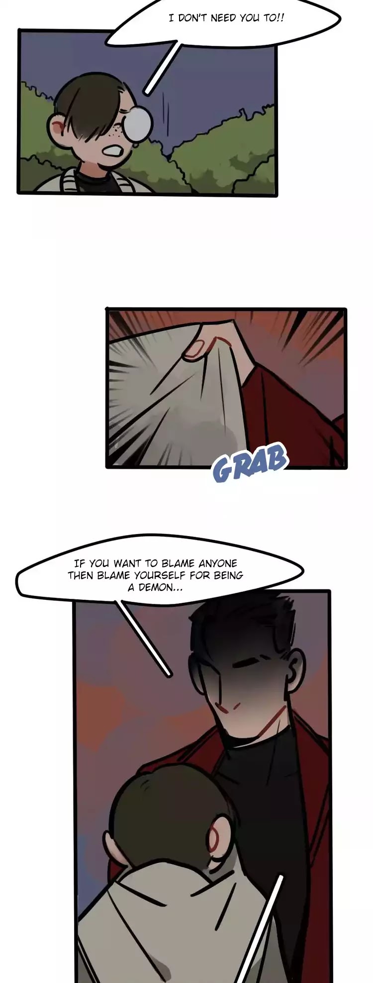 Beware of Demons Chapter 13 page 9 - Chapter 13: The Trees Long for Peace but the Wind Will Never Cease
