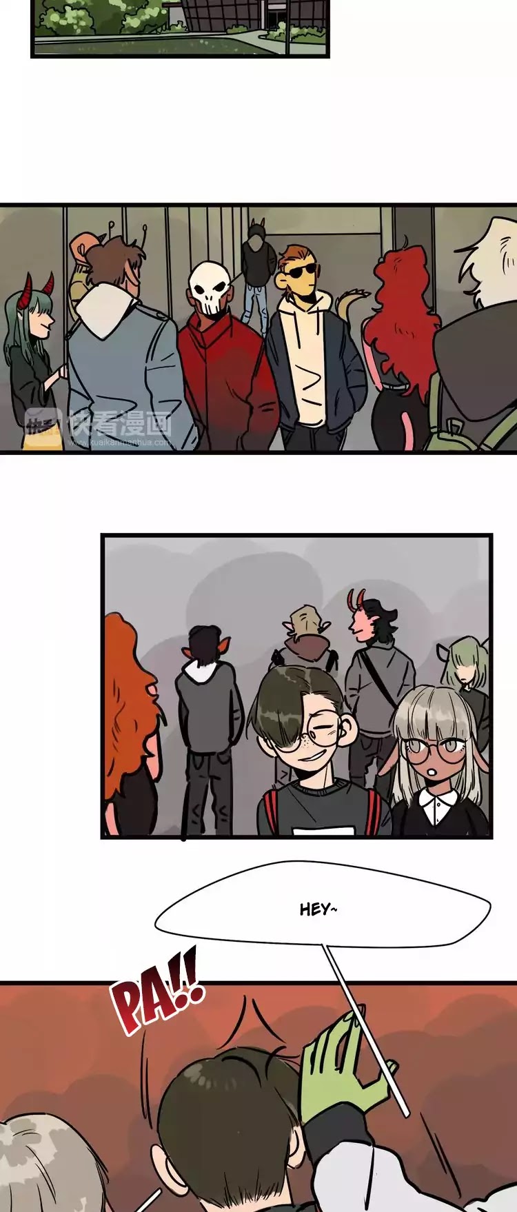 Beware of Demons Chapter 5 page 17 - Chapter 5: Forced to Join a Club