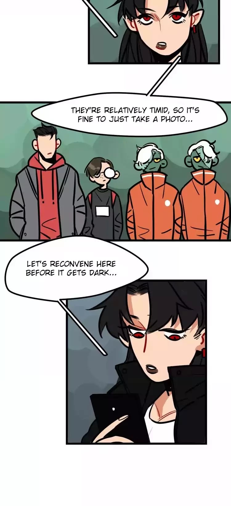 Beware of Demons Chapter 7 page 5 - Chapter 7: Club Activities