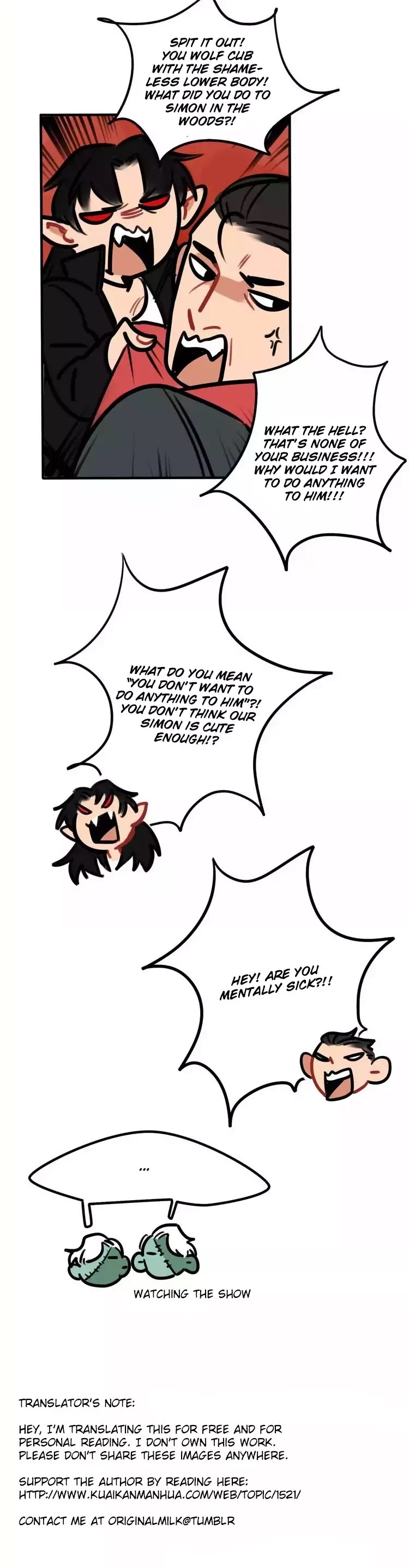 Beware of Demons Chapter 8 page 13 - Chapter 8: Danger In The Wilderness
