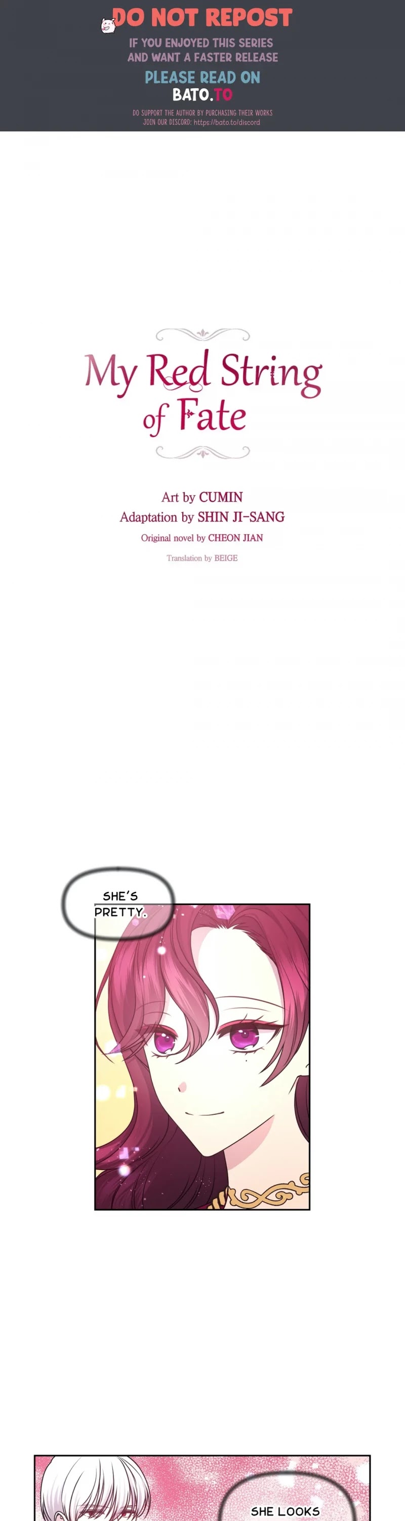 Beware of the Red Thread Chapter 25 page 1 - Chapter 25