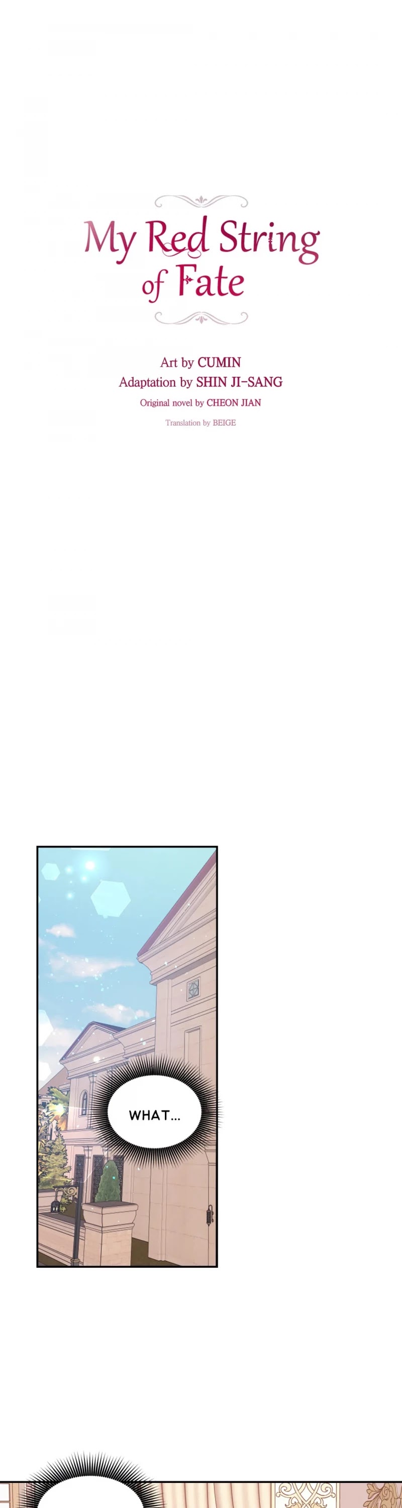 Beware of the Red Thread Chapter 41 page 1 - Chapter 41