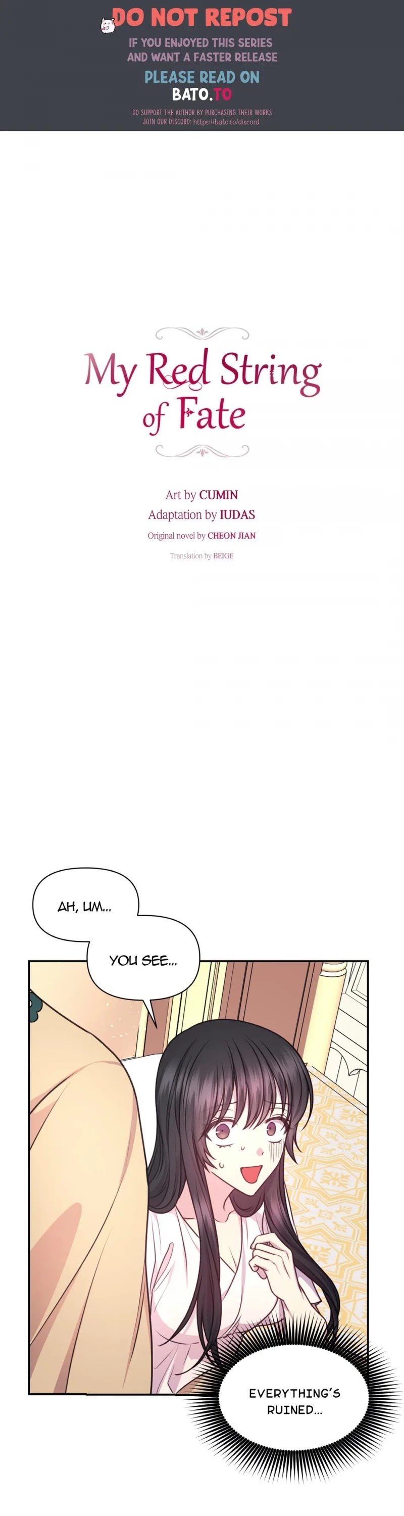 Beware of the Red Thread Chapter 45 page 1 - Chapter 45