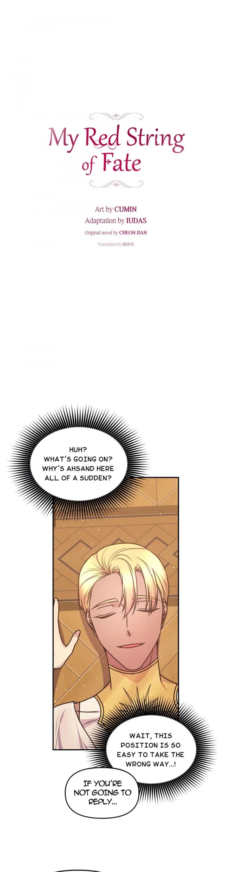 Beware of the Red Thread Chapter 82 page 1 - Chapter 82
