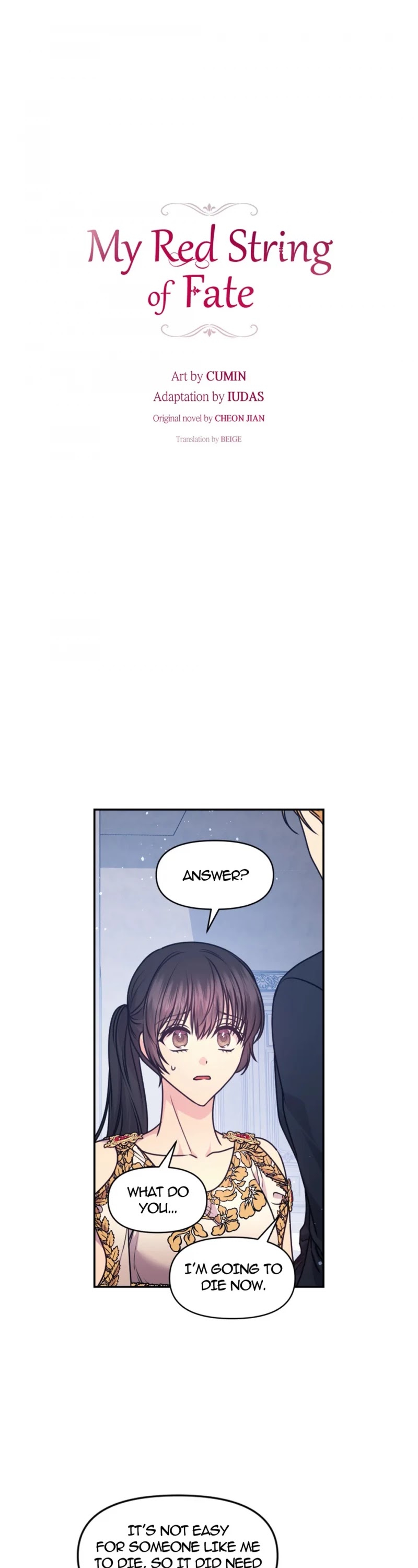 Beware of the Red Thread Chapter 90 page 1 - Chapter 90 [END]