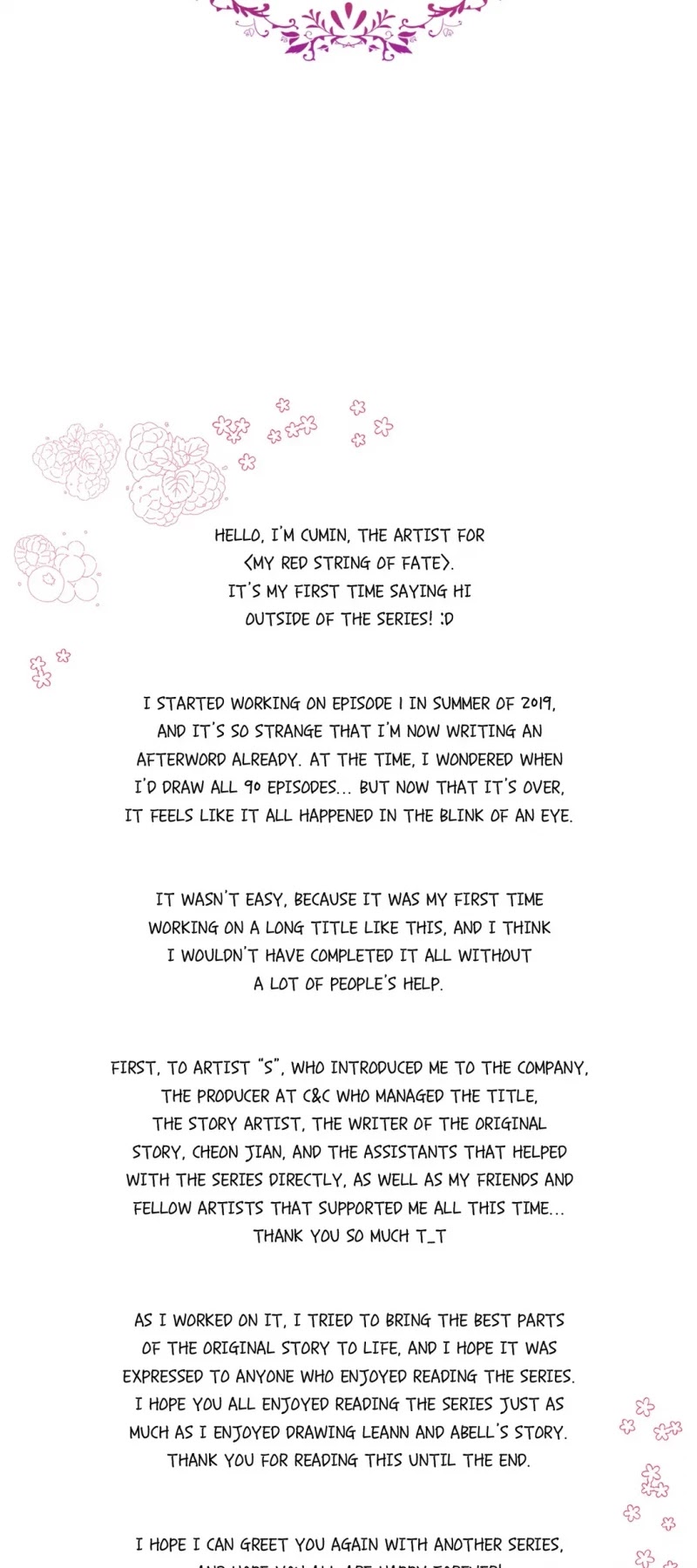 Beware of the Red Thread Chapter 90 page 35 - Chapter 90 [END]