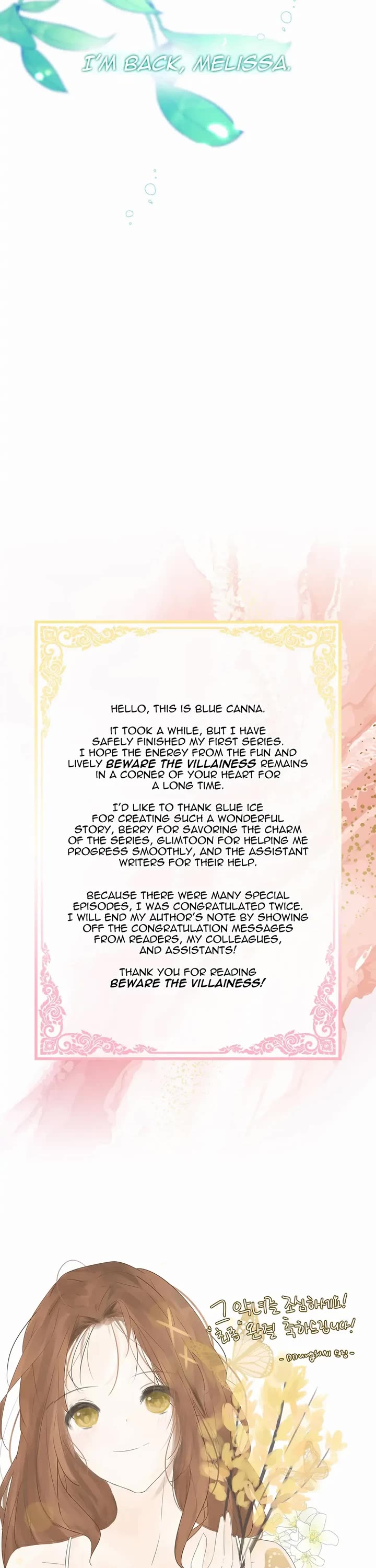 Beware of the Villainess! Chapter 128 page 37 - Chapter 128: SE 36: I'm Back, Melissa [END]