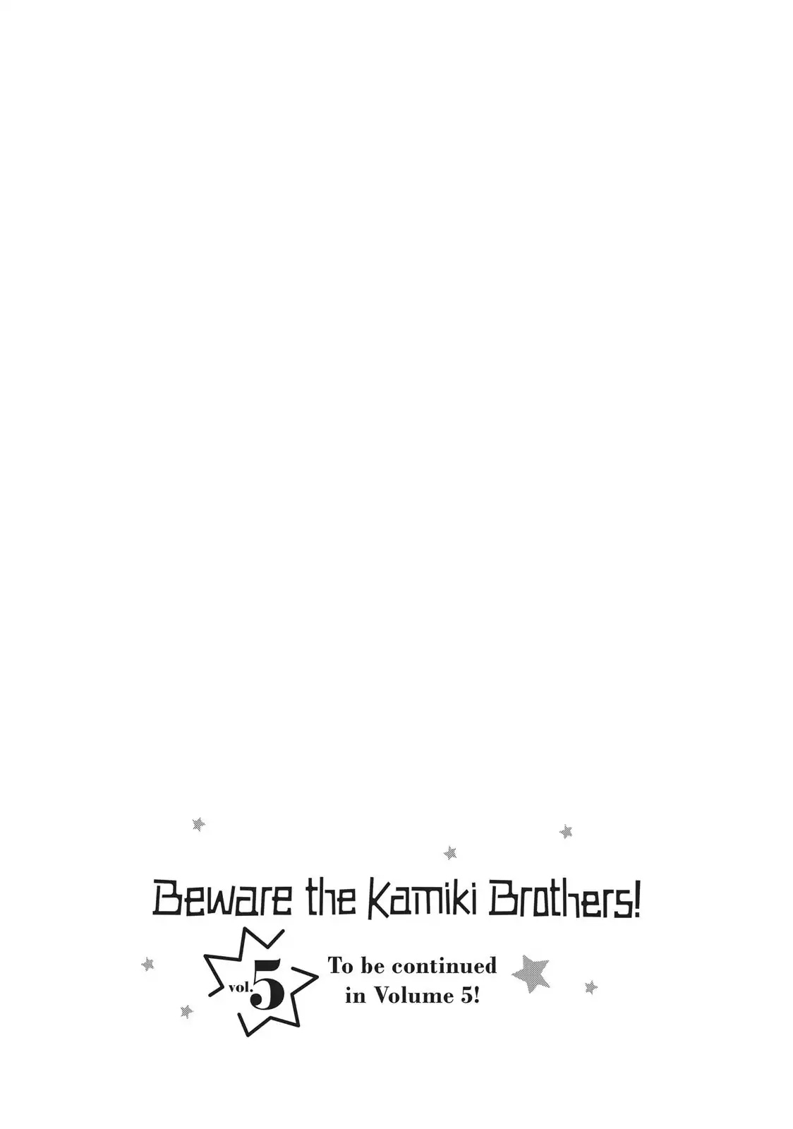 Beware the Kamiki Brothers! Chapter 16 page 41 - Chapter 16: Vol.4 #16: Haste Makes XX