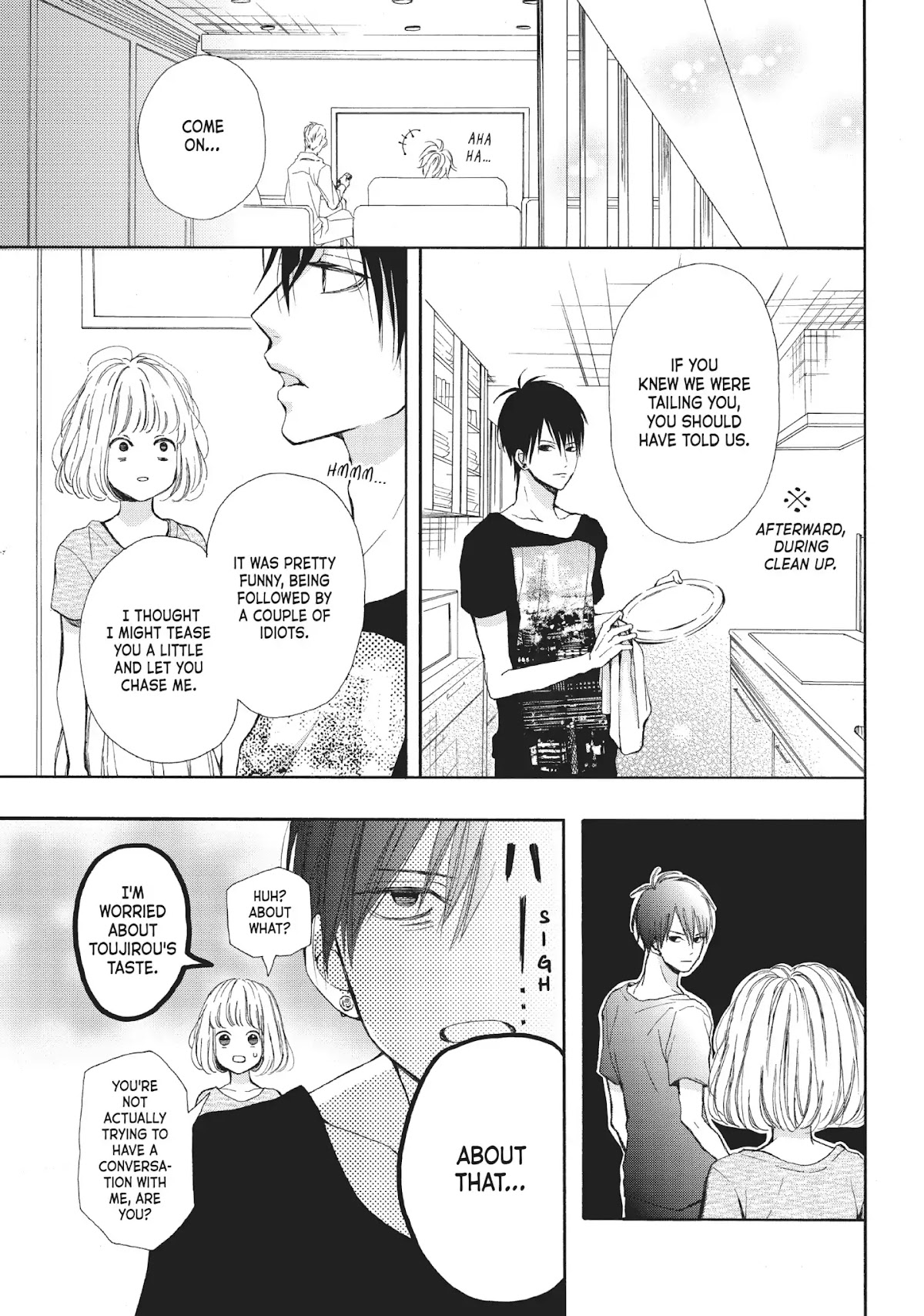 Beware the Kamiki Brothers! Chapter 3 page 31 - Chapter 3: Vol.1 #3: An Older Sister Knows Not Her Little Brother's Heart