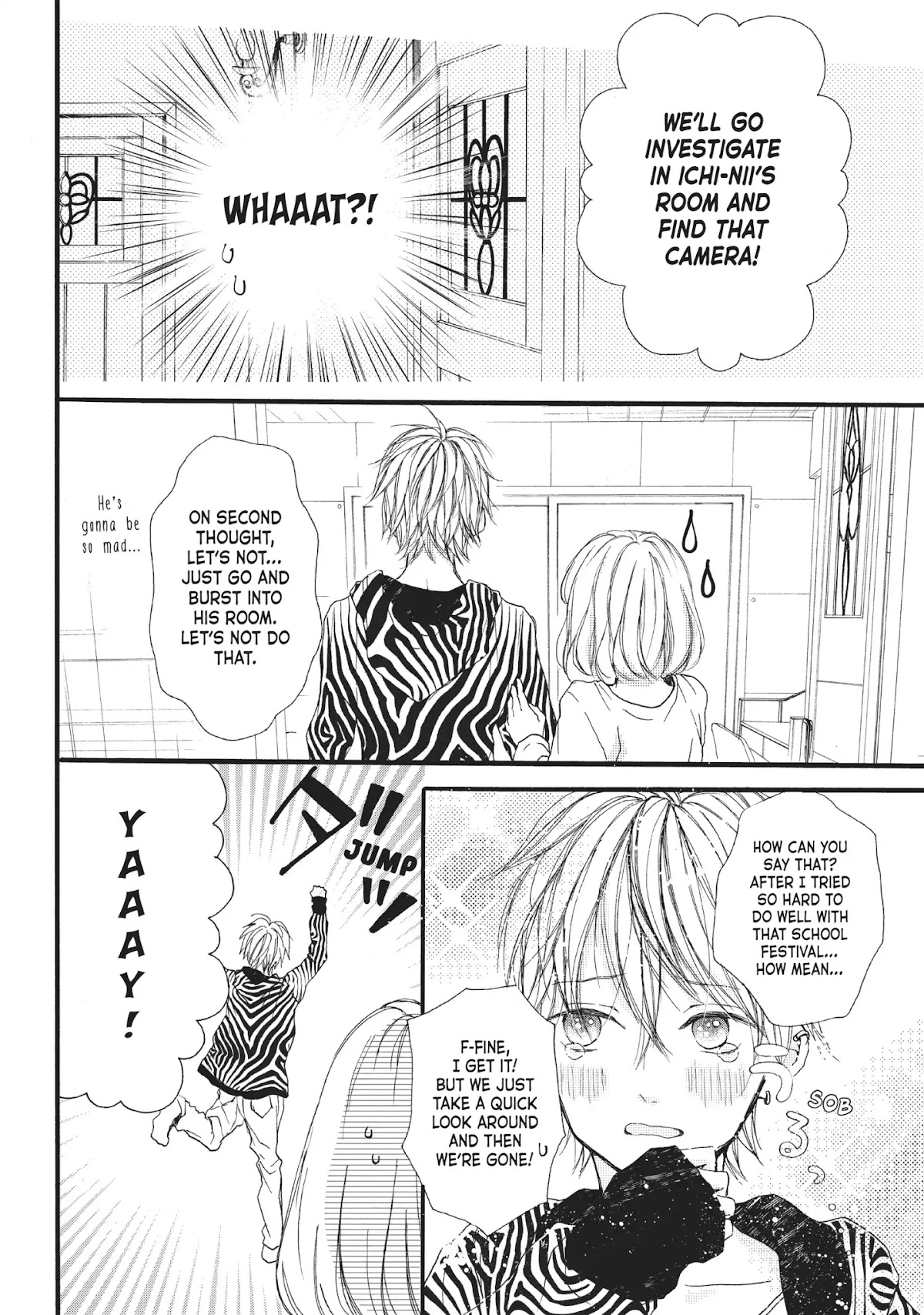 Beware the Kamiki Brothers! Chapter 7 page 12 - Chapter 7: Vol.2 #7: The Eyes Reveal More Than the Lips