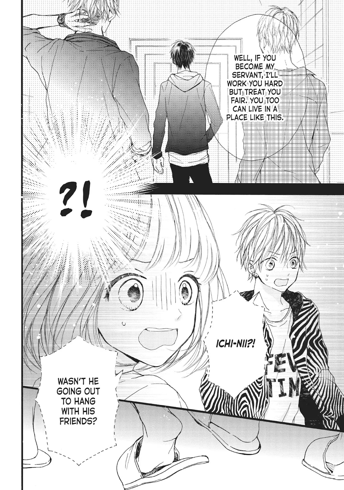 Beware the Kamiki Brothers! Chapter 7 page 14 - Chapter 7: Vol.2 #7: The Eyes Reveal More Than the Lips