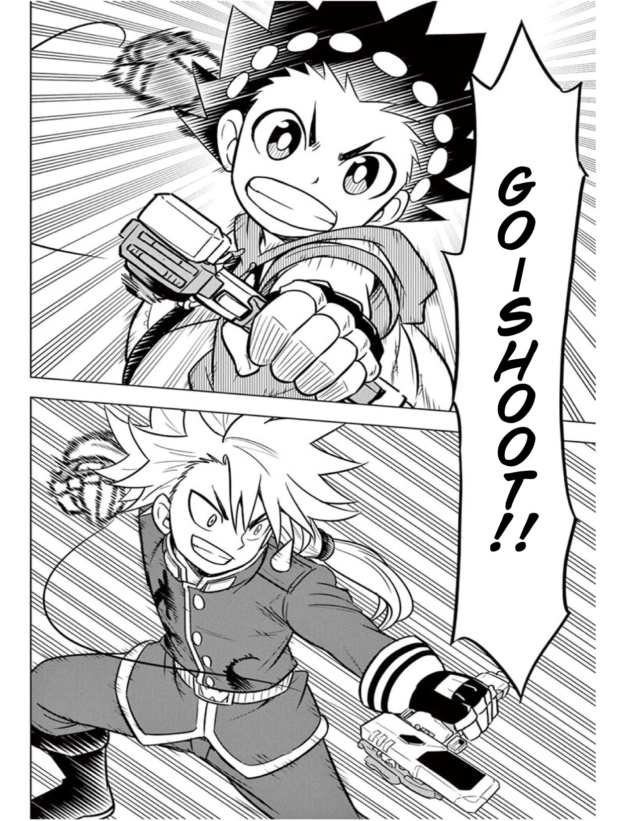 Beyblade Burst Chapter 12 page 29 - Chapter 12: Twin-Winged wall, Flying Dragon Wyvern!!