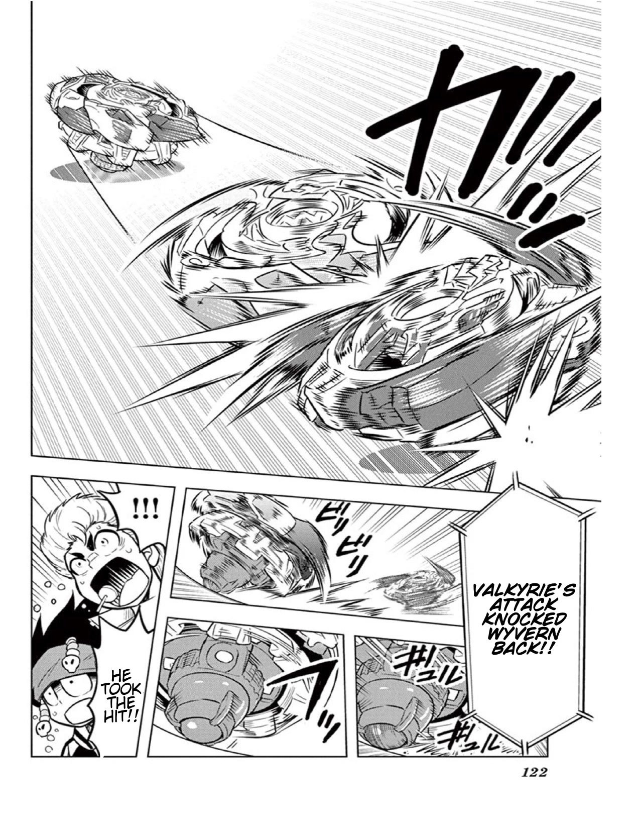 Beyblade Burst Chapter 12 page 31 - Chapter 12: Twin-Winged wall, Flying Dragon Wyvern!!