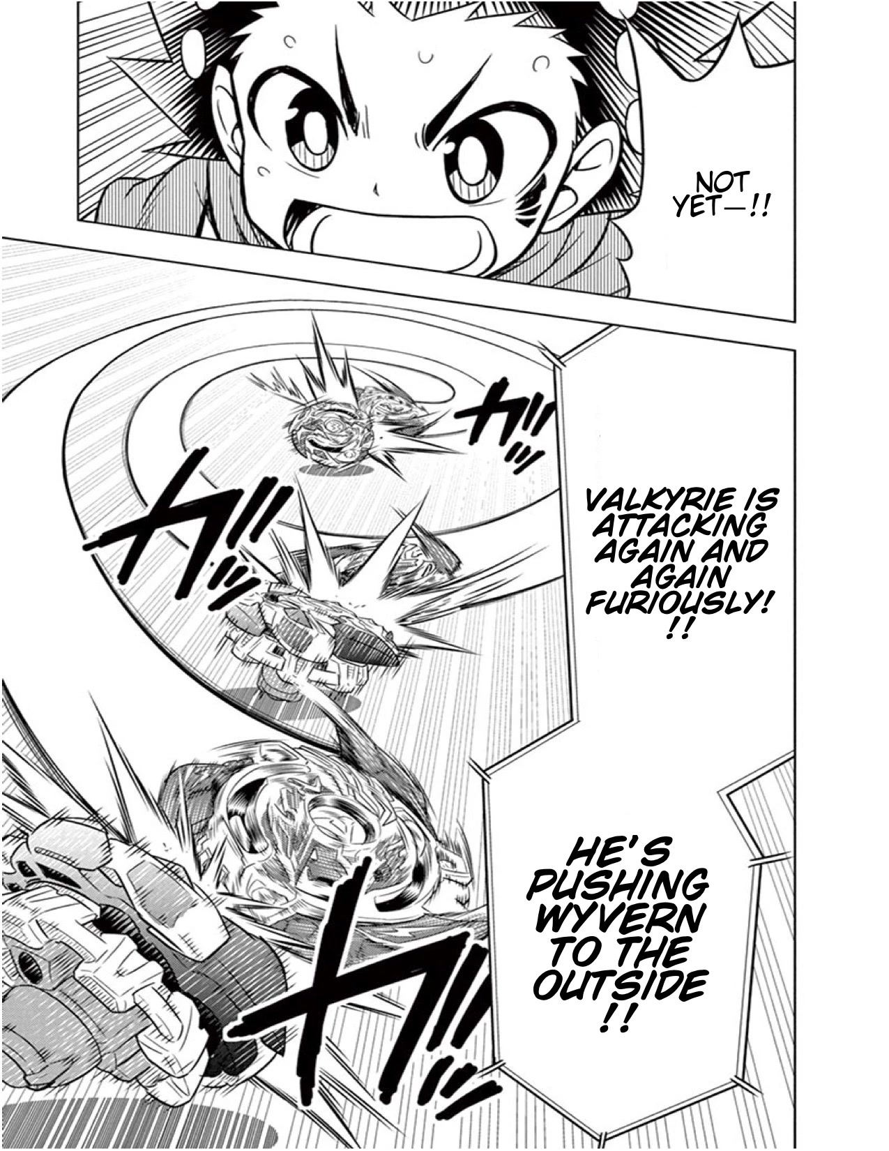 Beyblade Burst Chapter 12 page 32 - Chapter 12: Twin-Winged wall, Flying Dragon Wyvern!!