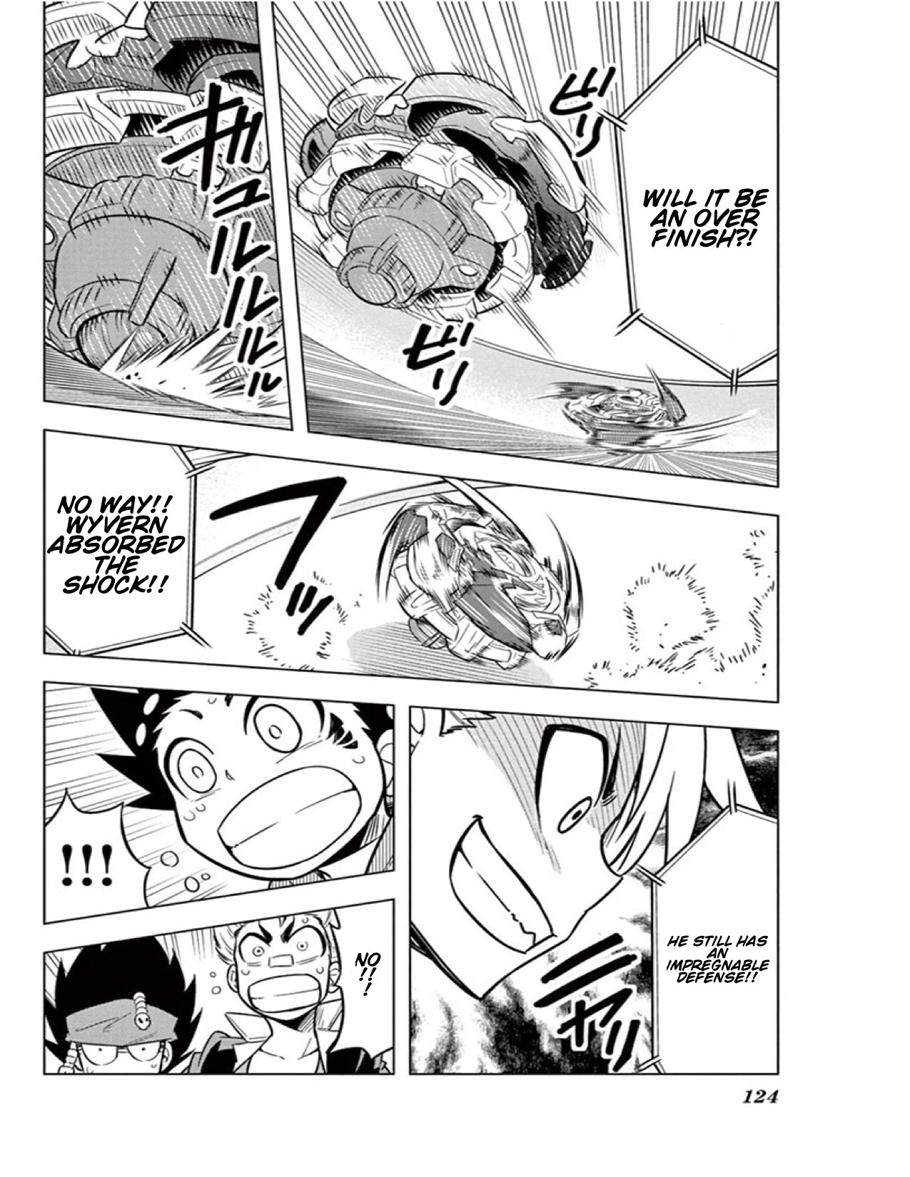Beyblade Burst Chapter 12 page 33 - Chapter 12: Twin-Winged wall, Flying Dragon Wyvern!!