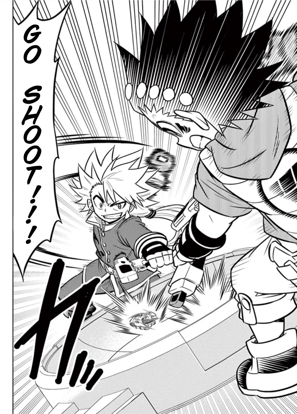 Beyblade Burst Chapter 13 page 16 - Chapter 13: Valkyrie's Explosive New Shot!