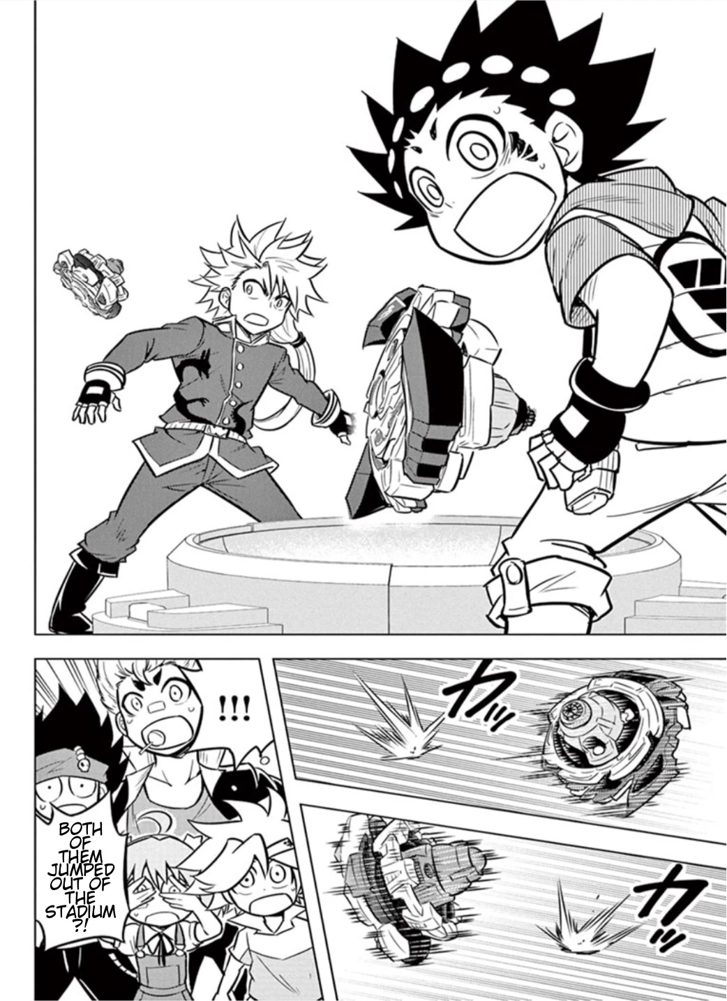 Beyblade Burst Chapter 13 page 20 - Chapter 13: Valkyrie's Explosive New Shot!