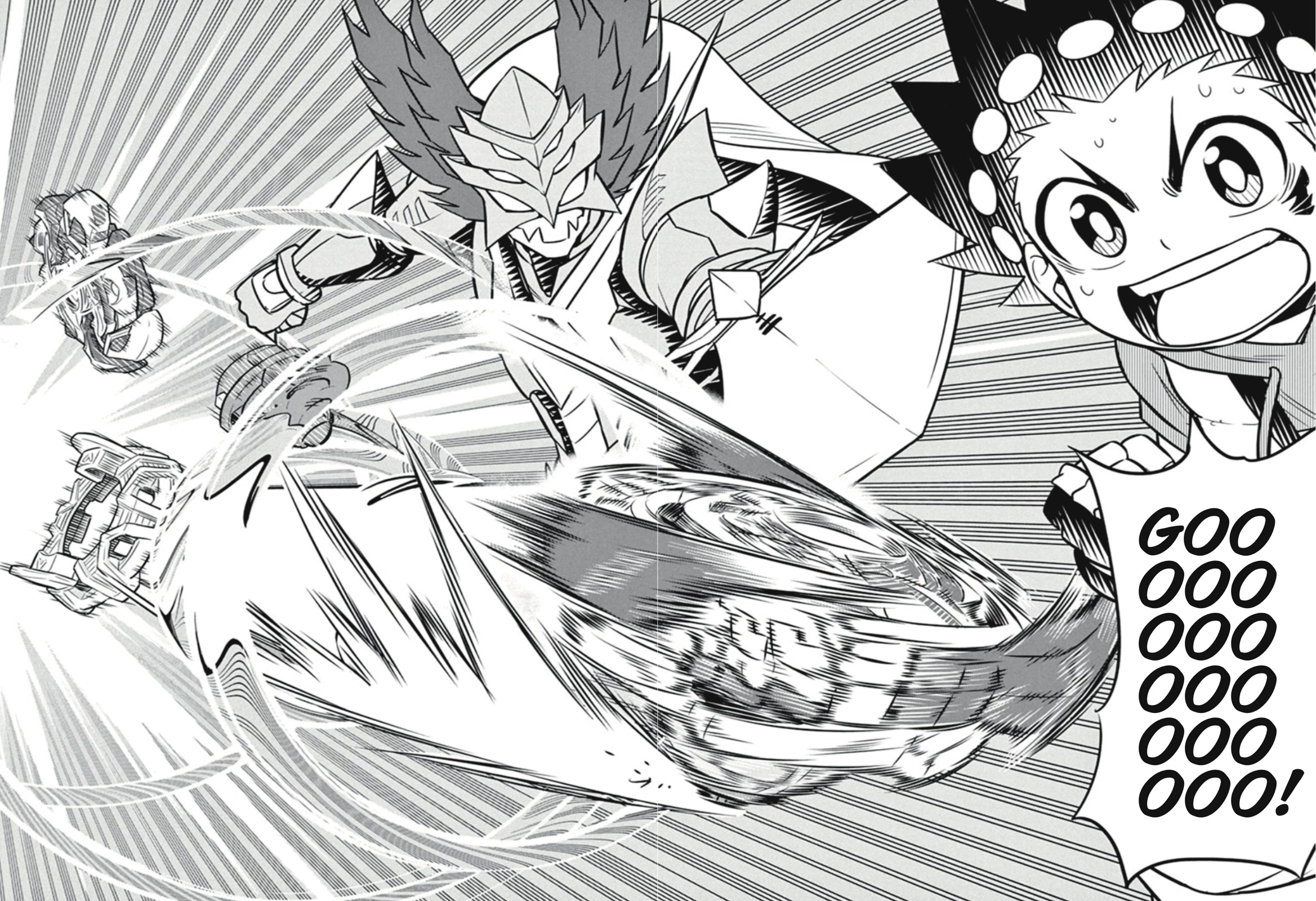 Beyblade Burst Chapter 13 page 30 - Chapter 13: Valkyrie's Explosive New Shot!