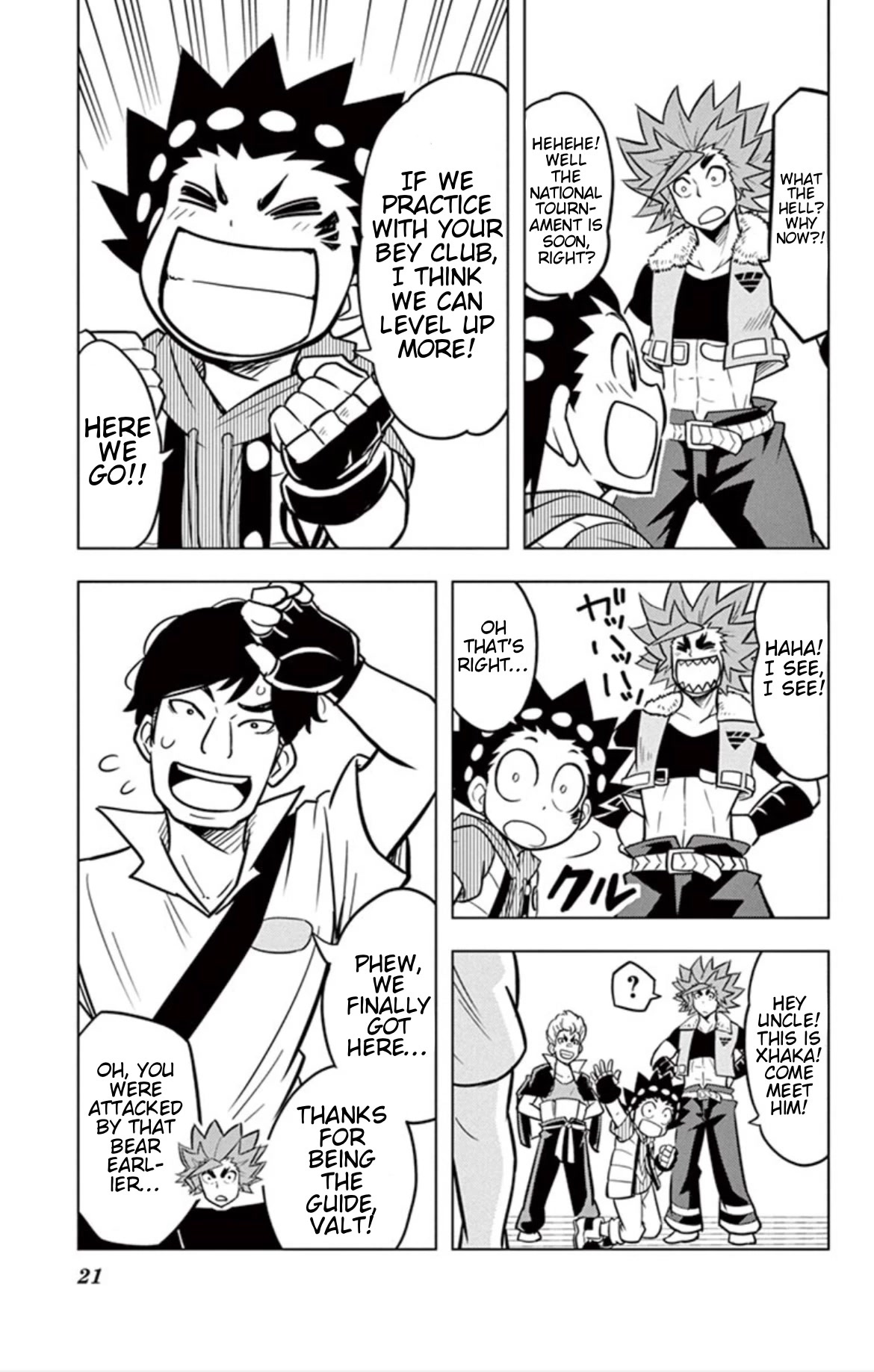 Beyblade Burst Chapter 14.5 page 20 - Chapter 14.5