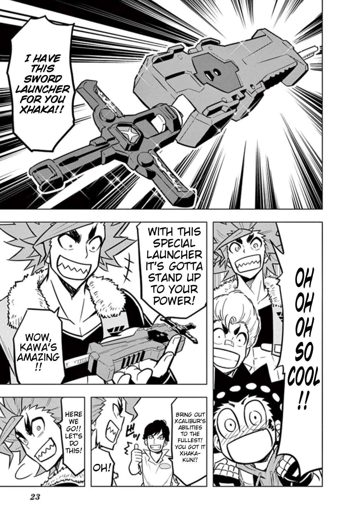 Beyblade Burst Chapter 14.5 page 22 - Chapter 14.5