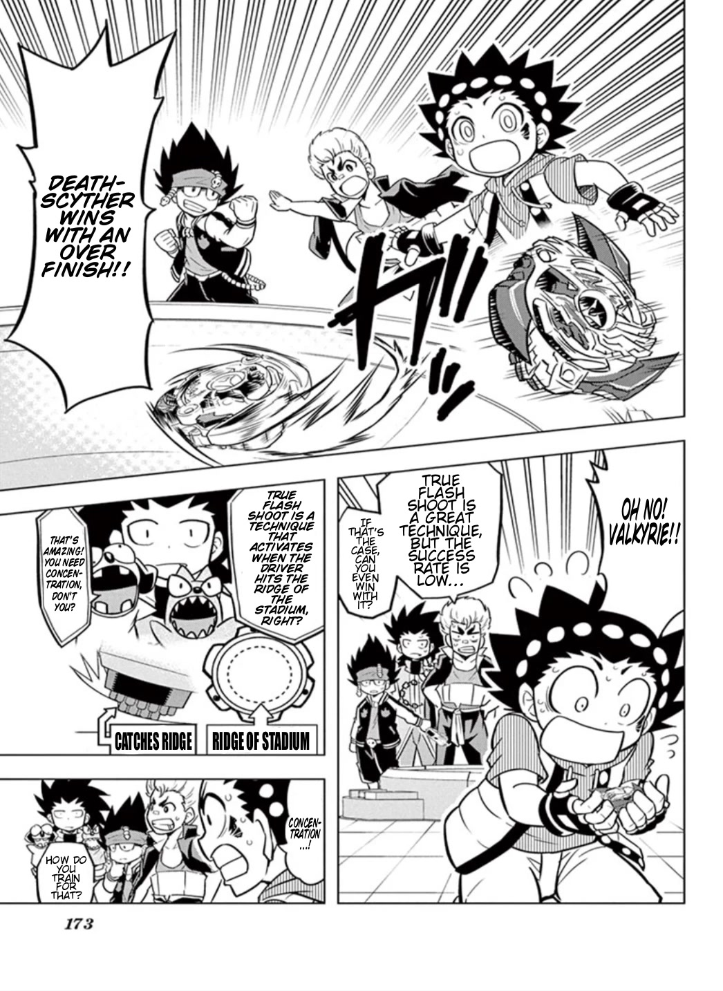 Beyblade Burst Chapter 14 page 3 - Chapter 14: The Bey Club Goes Swimming!