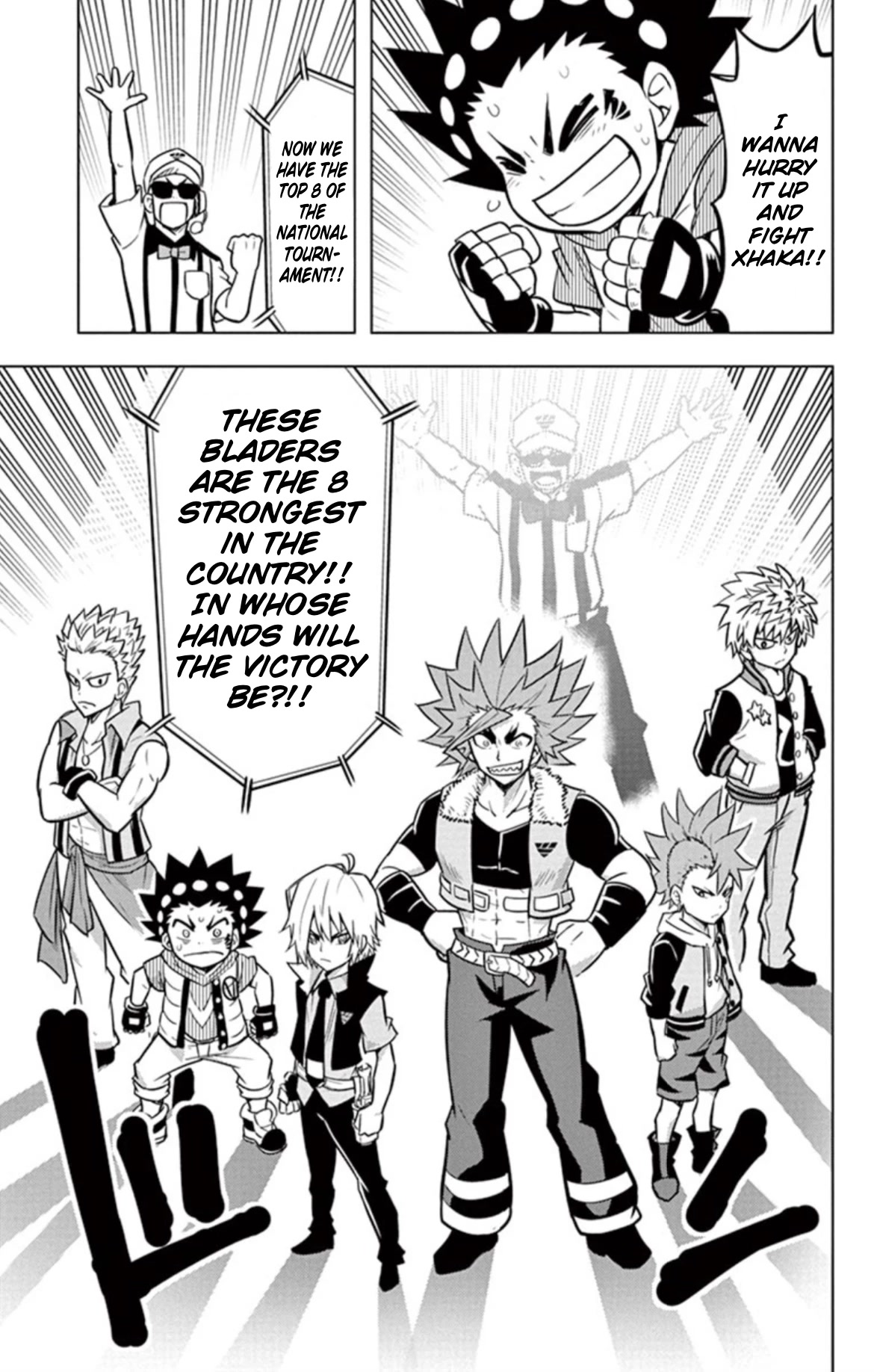 Beyblade Burst Chapter 15 page 20 - Chapter 15