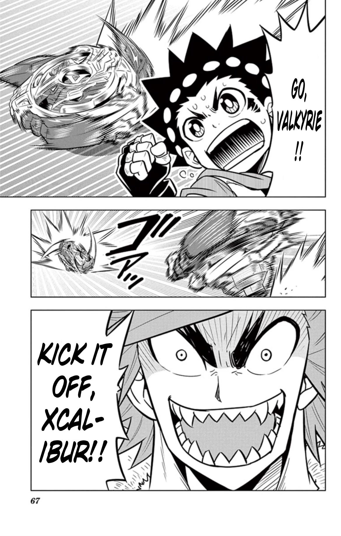 Beyblade Burst Chapter 15 page 35 - Chapter 15