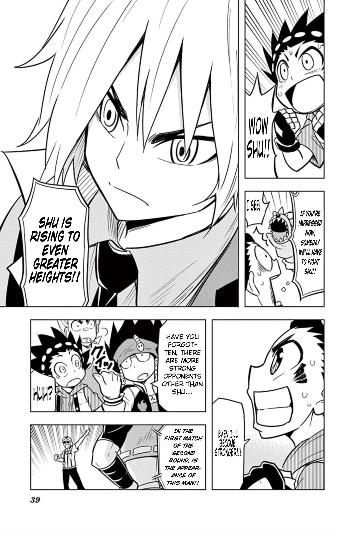 Beyblade Burst Chapter 15 page 8 - Chapter 15