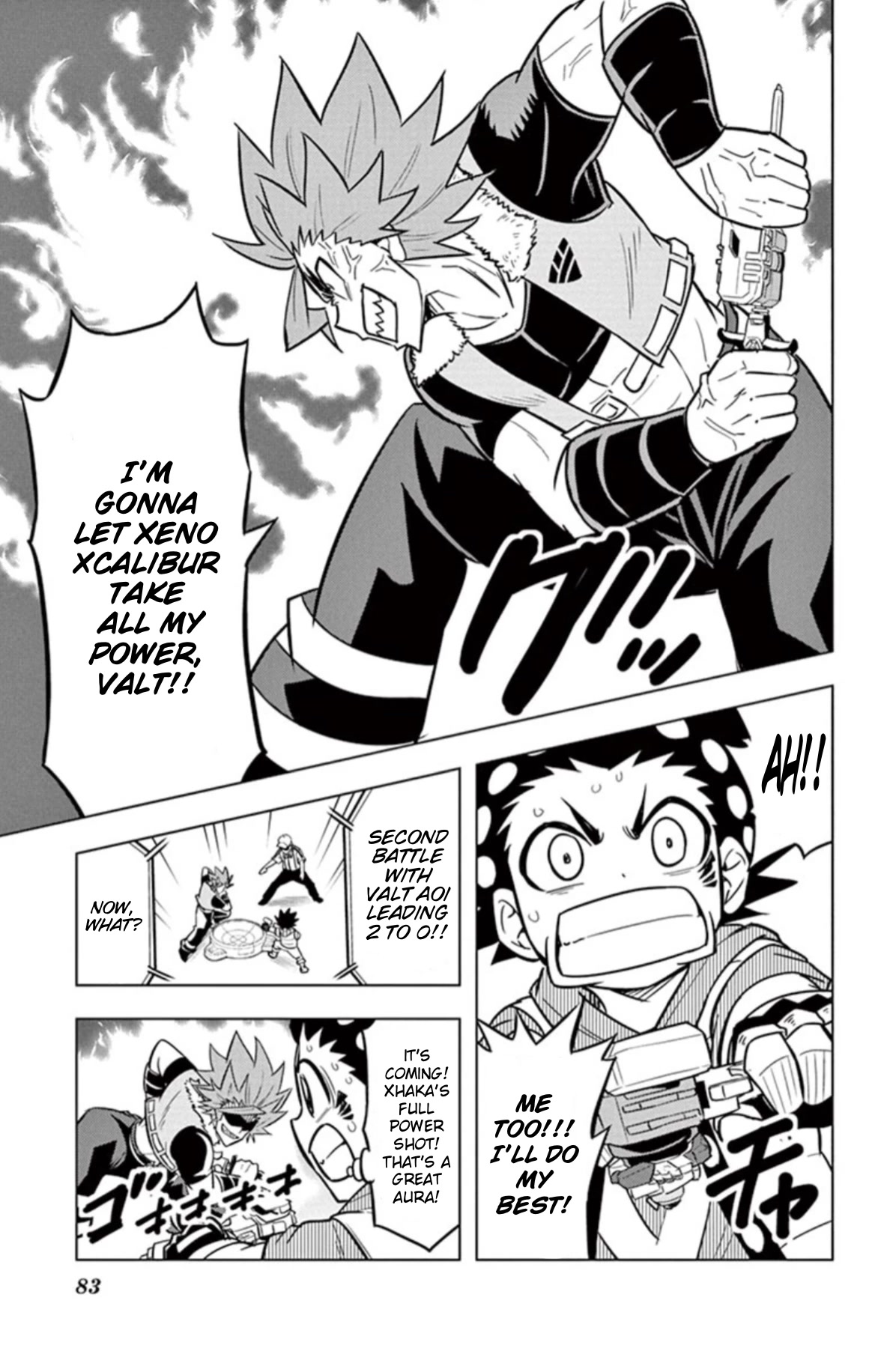 Beyblade Burst Chapter 16 page 14 - Chapter 16