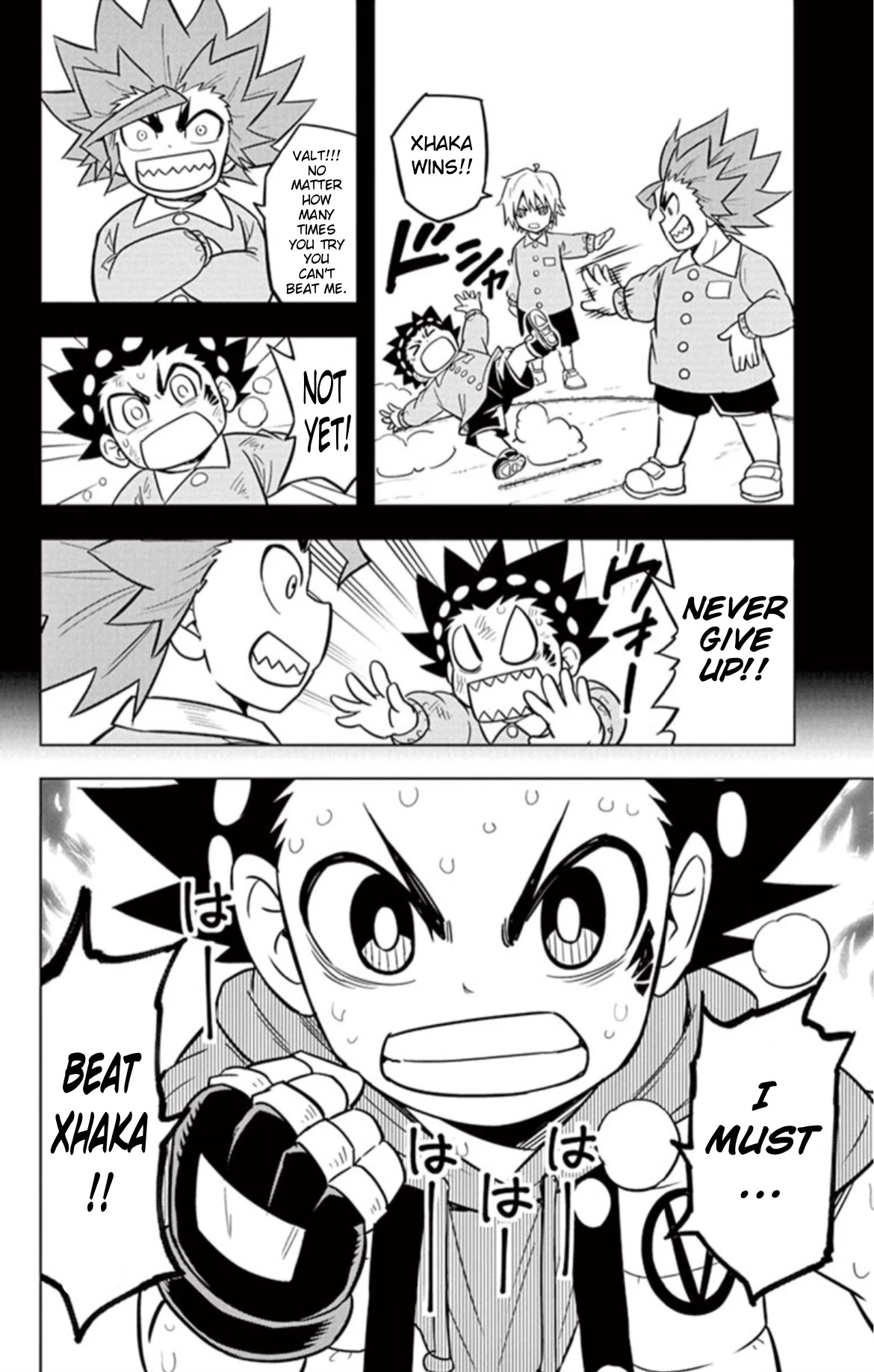 Beyblade Burst Chapter 16 page 35 - Chapter 16