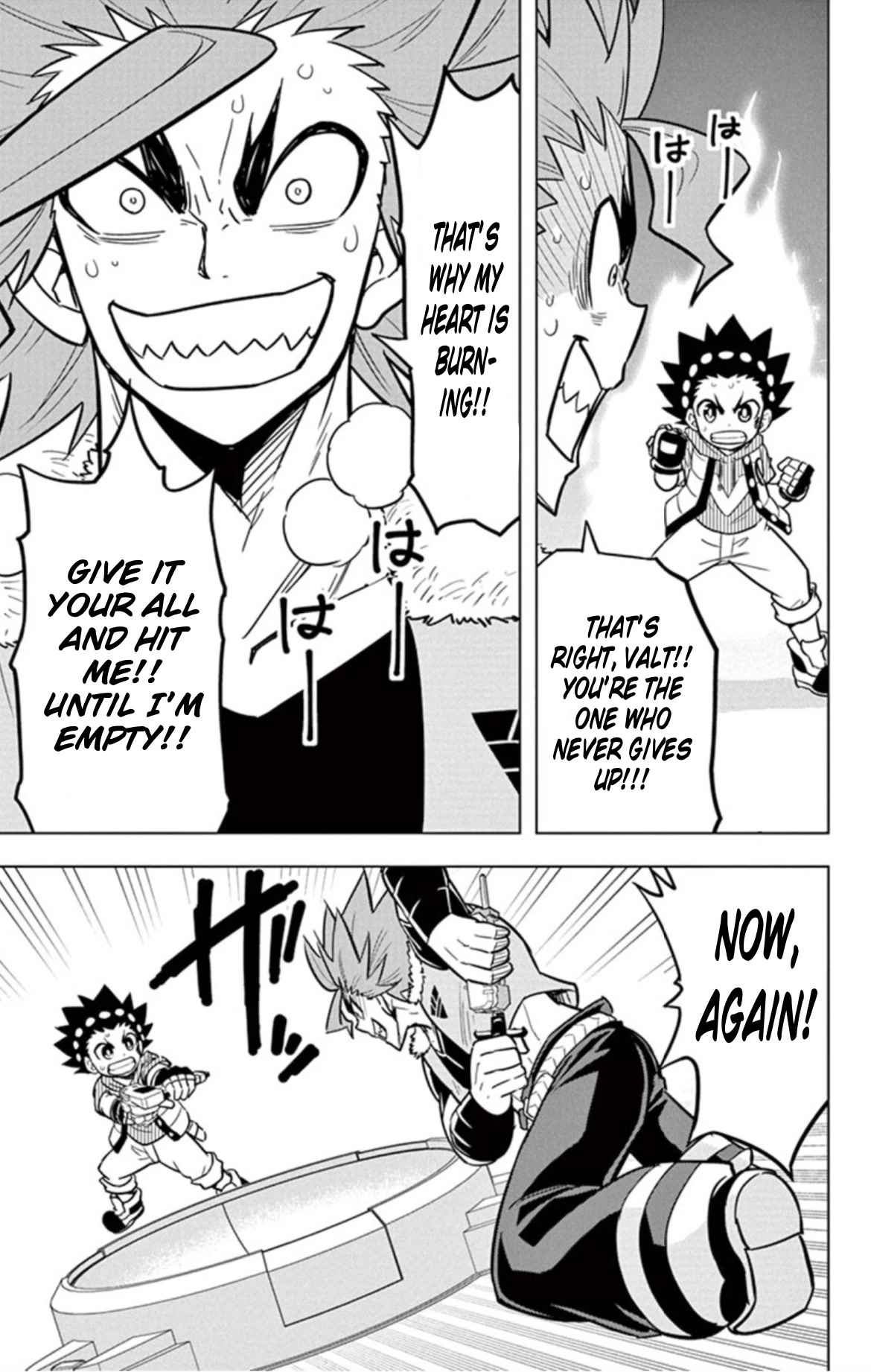 Beyblade Burst Chapter 16 page 36 - Chapter 16