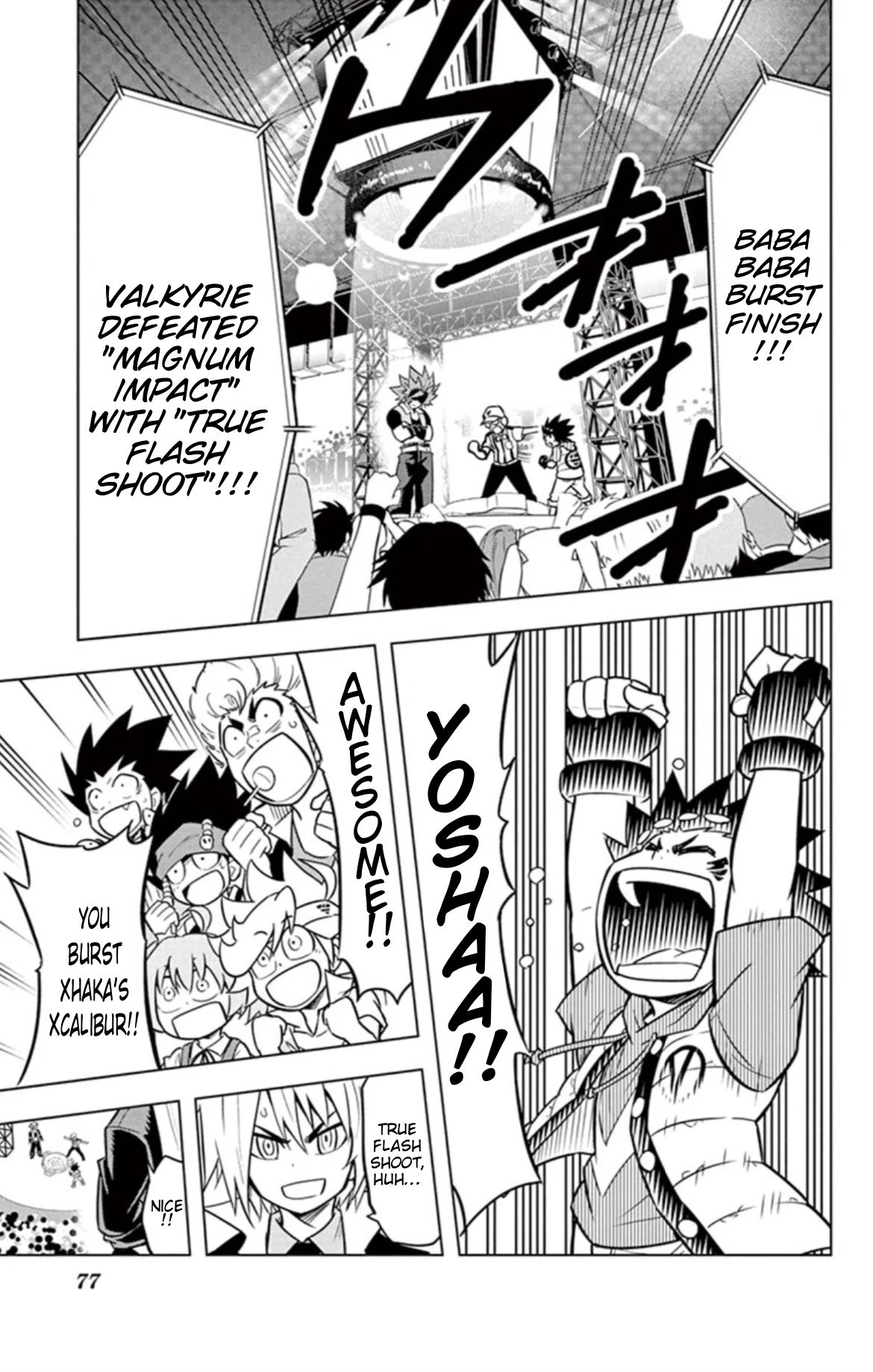 Beyblade Burst Chapter 16 page 8 - Chapter 16
