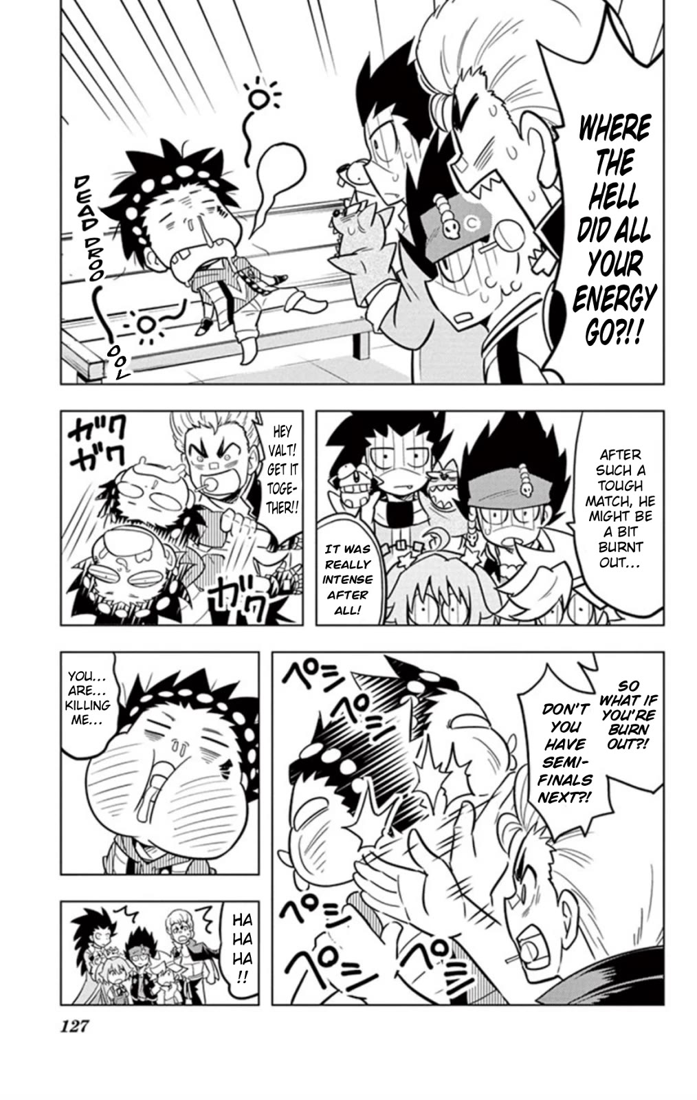 Beyblade Burst Chapter 17 page 16 - Chapter 17