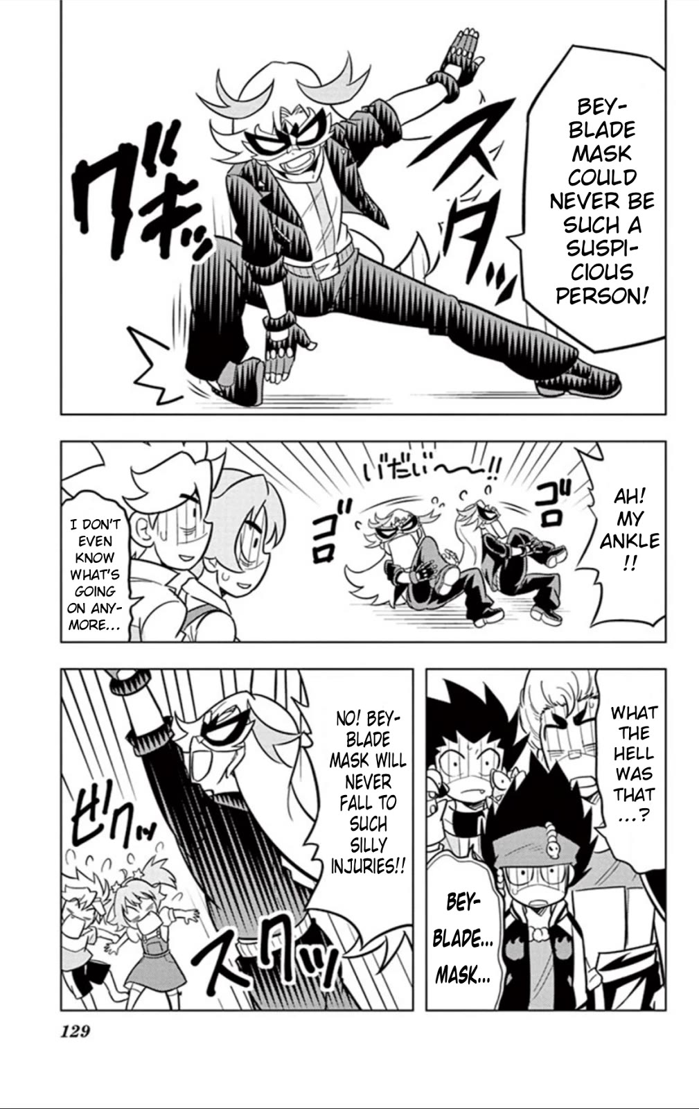 Beyblade Burst Chapter 17 page 18 - Chapter 17