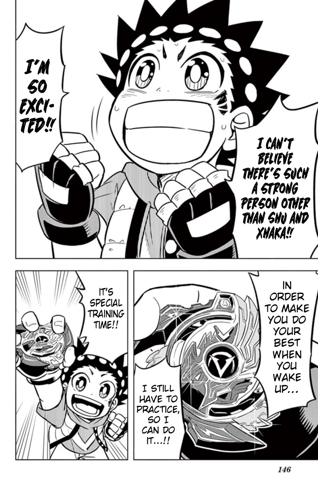Beyblade Burst Chapter 17 page 35 - Chapter 17