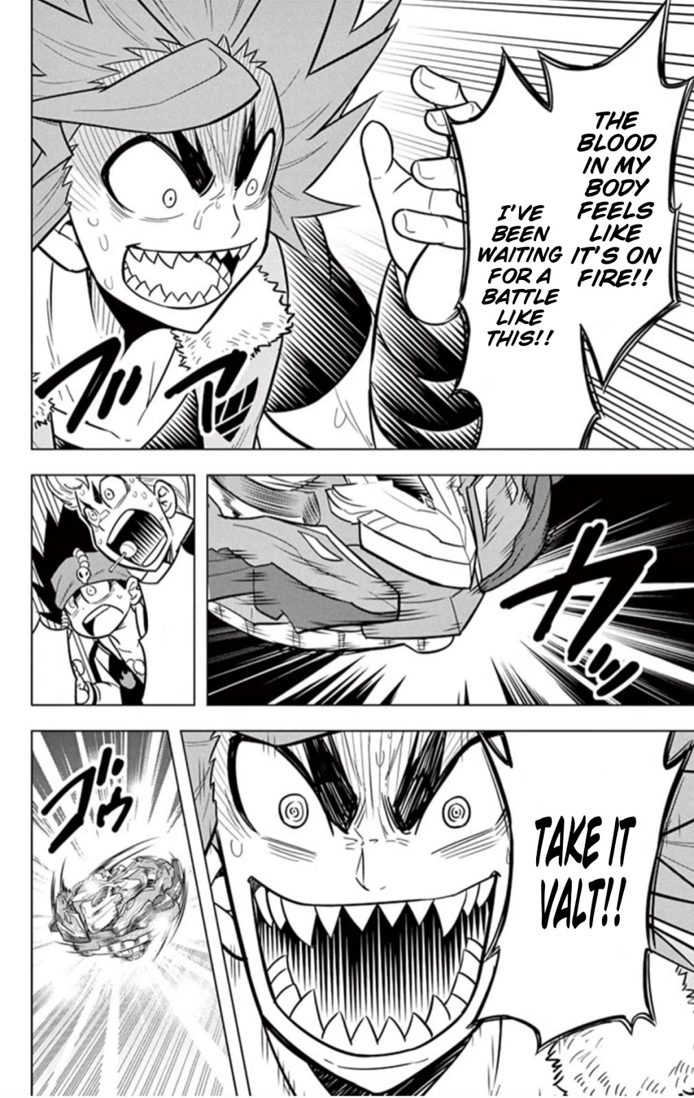 Beyblade Burst Chapter 17 page 8 - Chapter 17