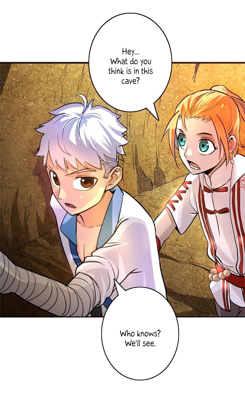 Beyond the Mountains and the Sea Chapter 11 page 35 - Chapter 11: A Fork in the Cave