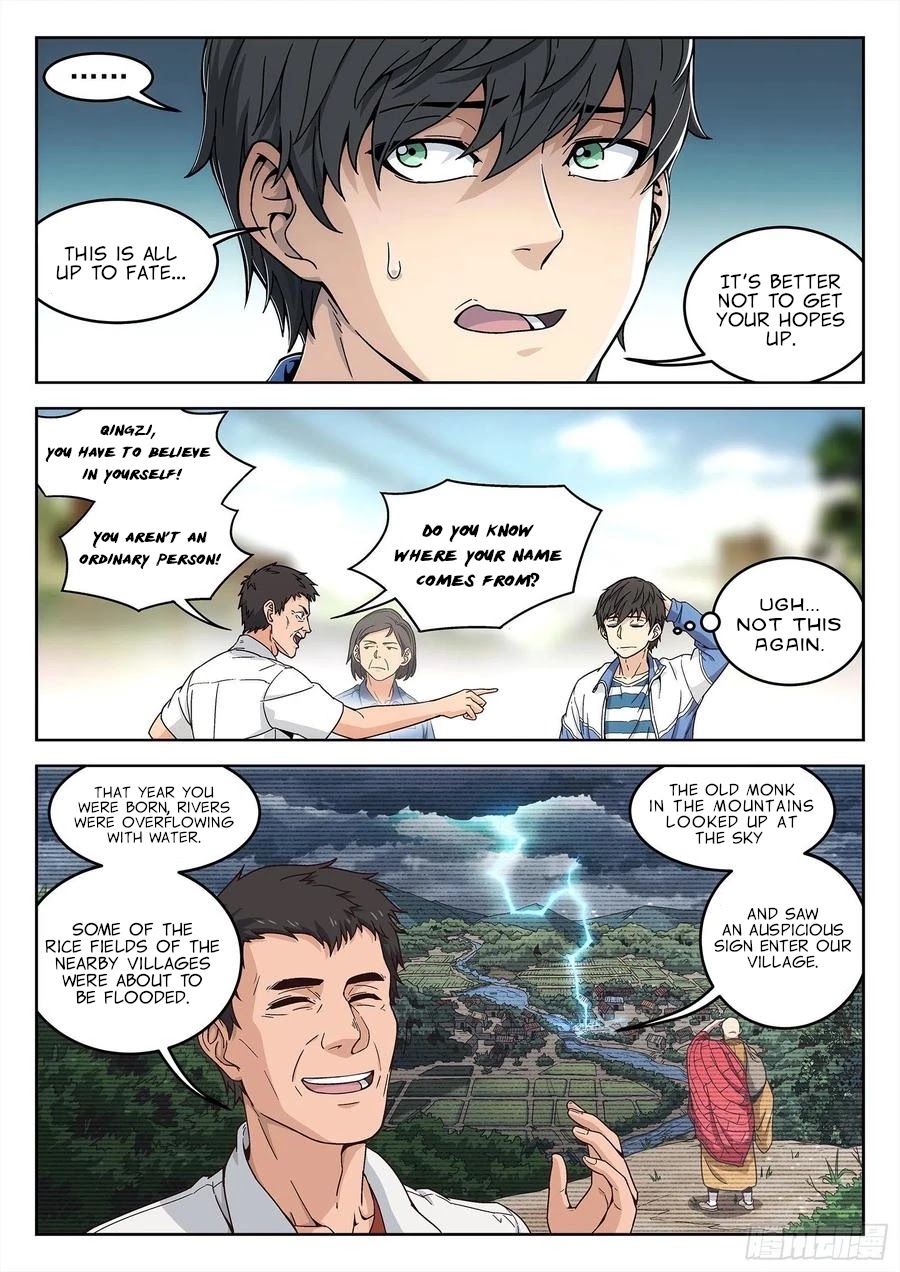 Beyond the Sky Chapter 1 page 6 - Chapter 1: Han Qingyu of Feng Longao