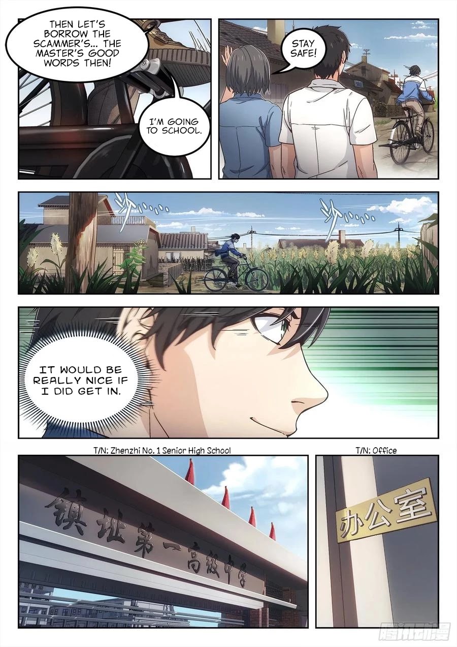 Beyond the Sky Chapter 1 page 8 - Chapter 1: Han Qingyu of Feng Longao