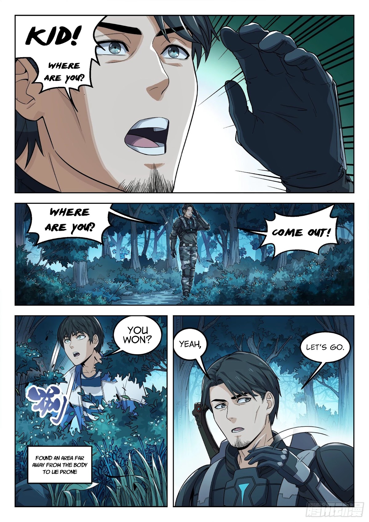 Beyond the Sky Chapter 10 page 1 - Chapter 10: Salute!