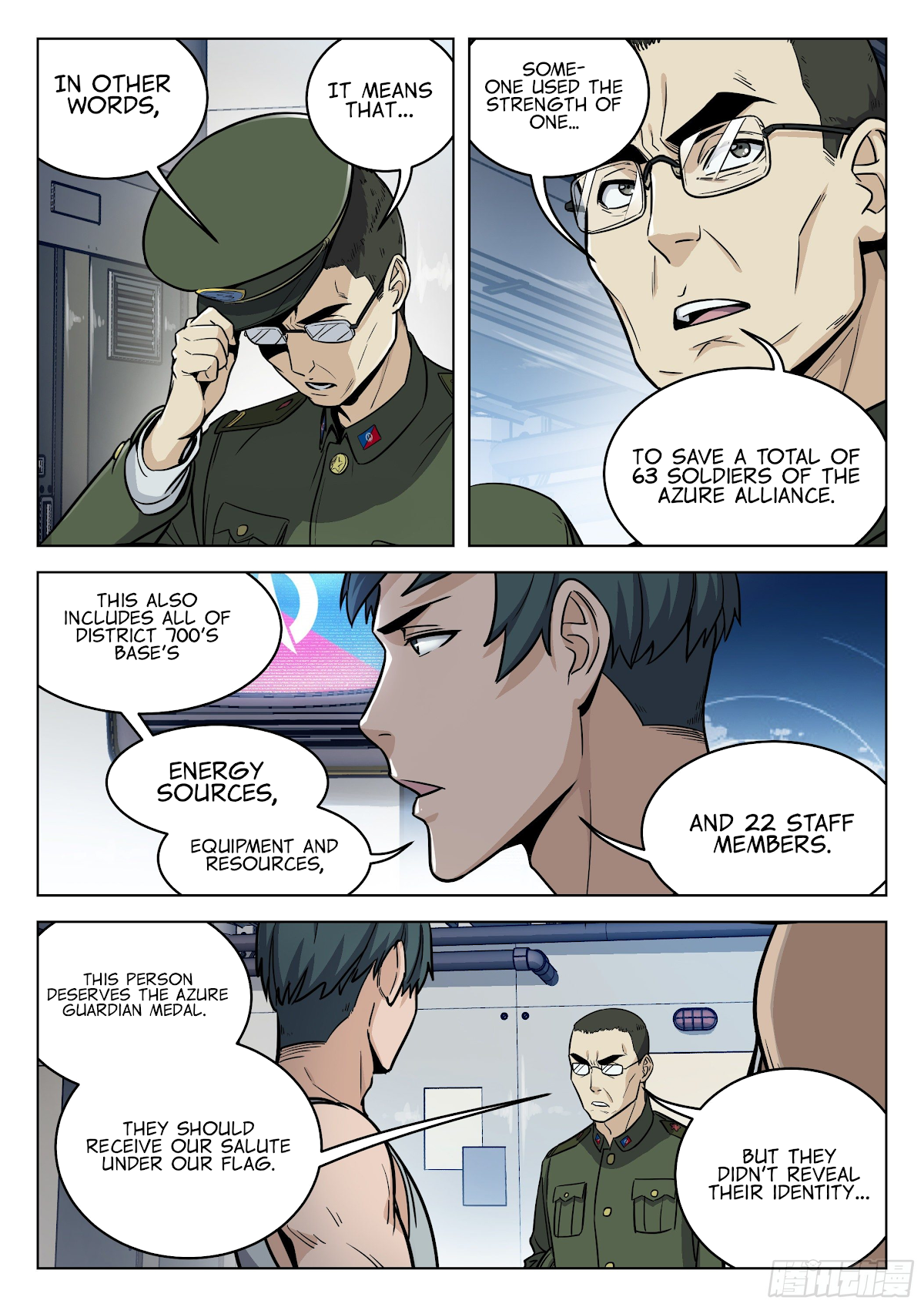 Beyond the Sky Chapter 10 page 13 - Chapter 10: Salute!