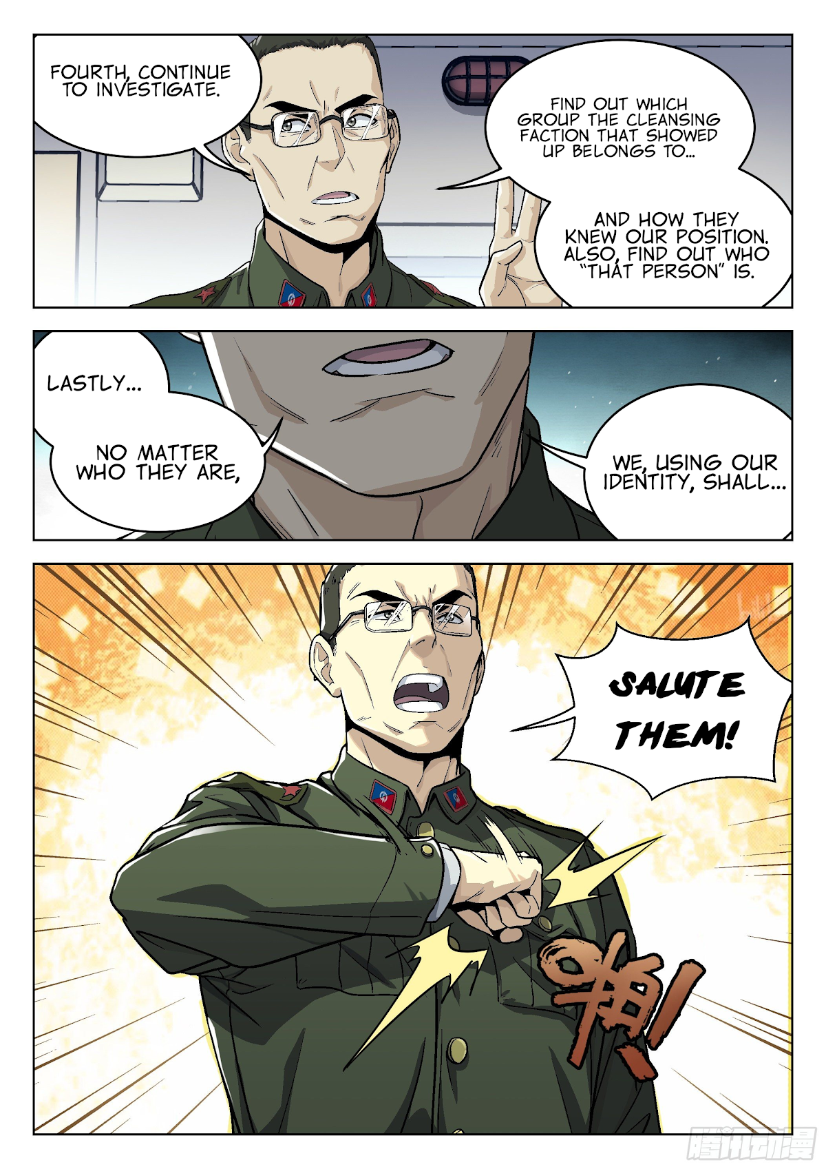 Beyond the Sky Chapter 10 page 15 - Chapter 10: Salute!