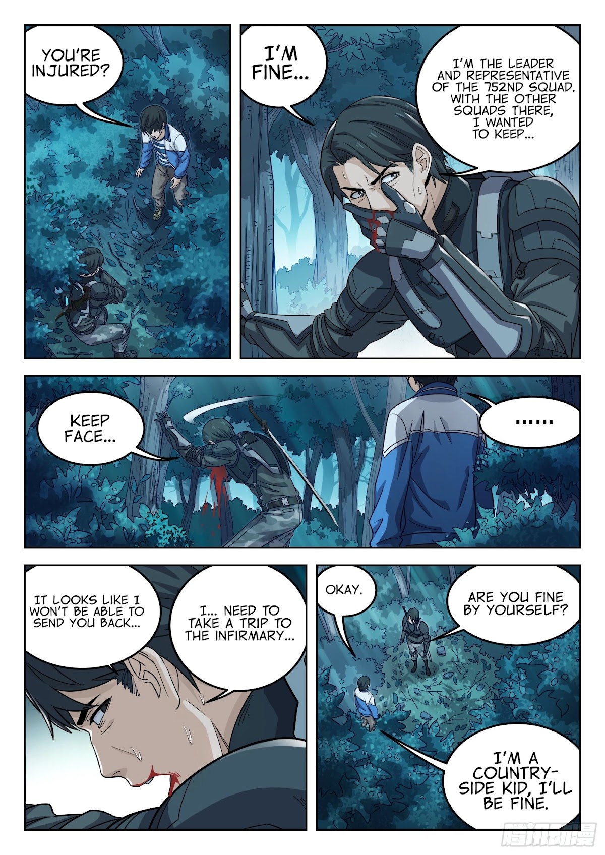 Beyond the Sky Chapter 10 page 3 - Chapter 10: Salute!