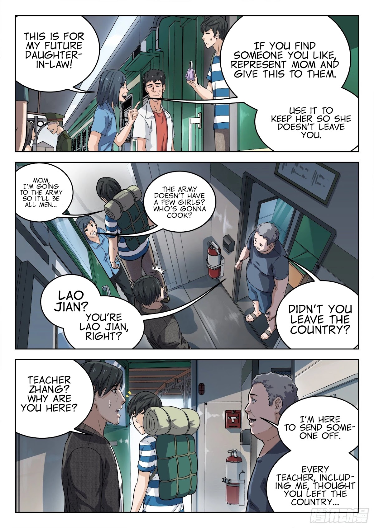 Beyond the Sky Chapter 11 page 12 - Chapter 11: Send-Off