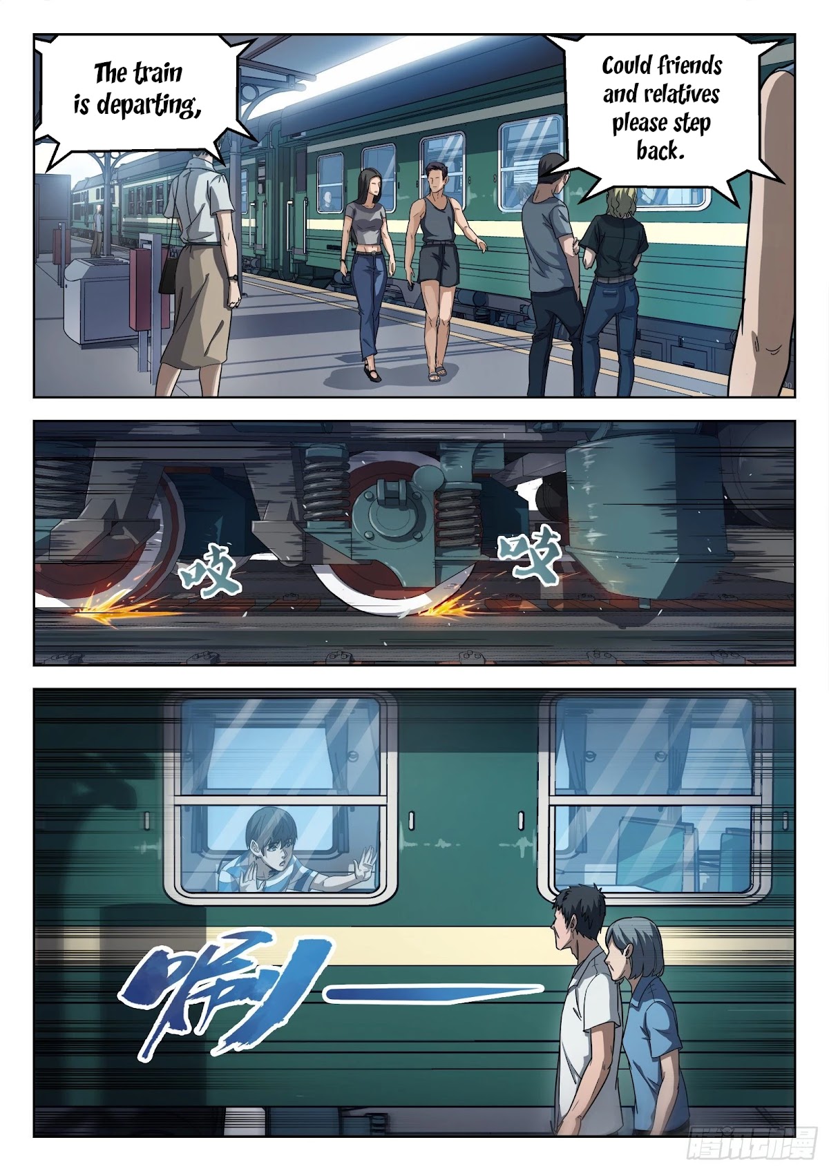 Beyond the Sky Chapter 11 page 18 - Chapter 11: Send-Off