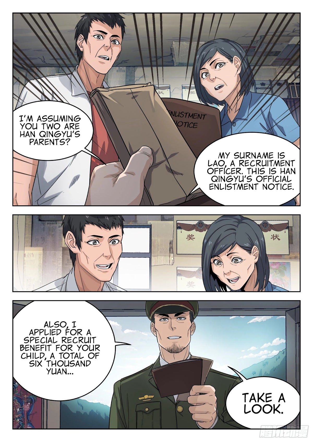 Beyond the Sky Chapter 11 page 4 - Chapter 11: Send-Off