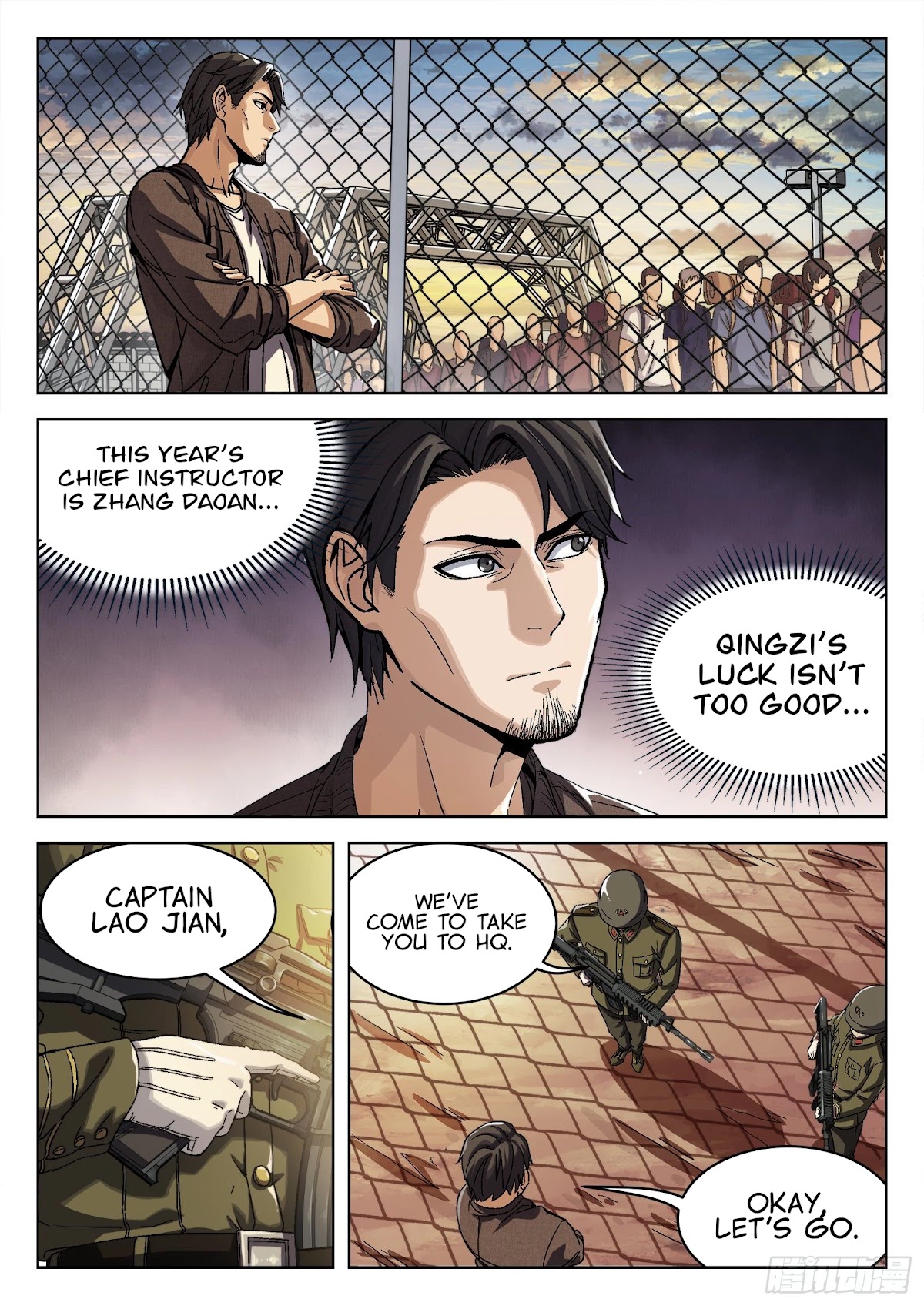Beyond the Sky Chapter 13 page 10 - Chapter 13: New Recruits Reporting