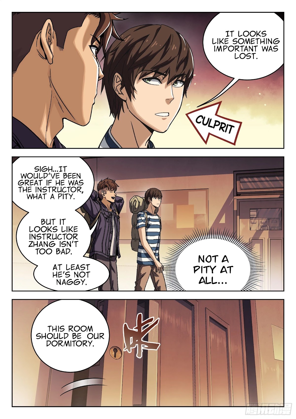 Beyond the Sky Chapter 13 page 12 - Chapter 13: New Recruits Reporting