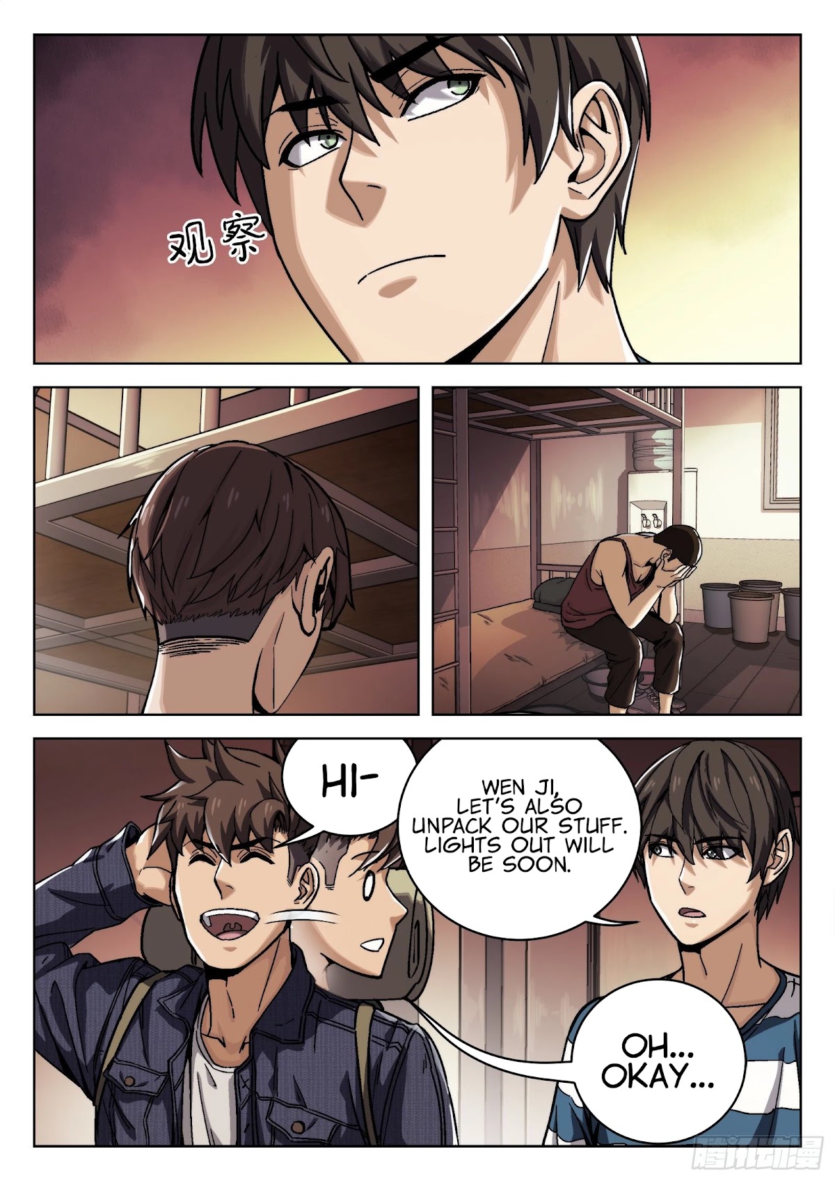 Beyond the Sky Chapter 13 page 14 - Chapter 13: New Recruits Reporting